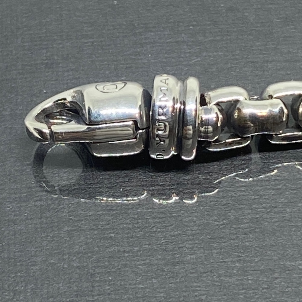 David Yurman 5mm Box Chain Men’s Silver Br… - Picture 5 of 7
